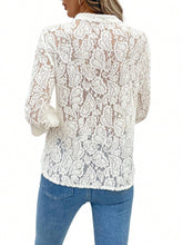 EZwear Vintage Plaid Preppy Style Loose Fit Women Blouse, Fashionable And Versatile For Autumn/Winter